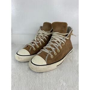 Converse All Star Chuck Taylor Hi Brown Suede Men’s Sneakers Size 9.5